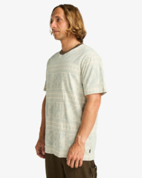 3 Halfrack - Short Sleeve T-Shirt for Men Beige EBYKT00116 Billabong