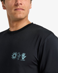 4 Oceanside Perf - Top traforato da Uomo Black EBYKT00117 Billabong
