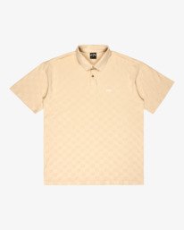 5 Quest - Short Sleeve Polo Shirt for Men Beige EBYKT00118 Billabong