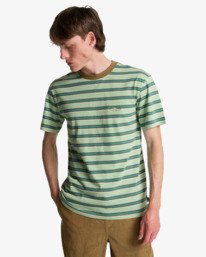 0 Baxter - Short Sleeve T-Shirt for Men Blue EBYKT00120 Billabong