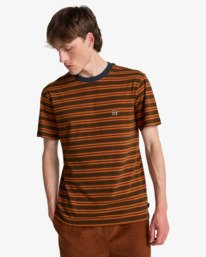 0 Baxter - Short Sleeve T-Shirt for Men Brown EBYKT00120 Billabong