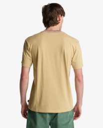 2 Tribal - T-shirt de manga curta para Homem Beige EBYKT00122 Billabong