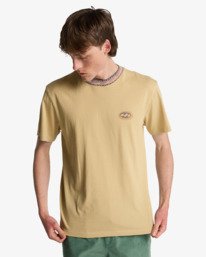 0 Tribal - T-shirt de manga curta para Homem Beige EBYKT00122 Billabong