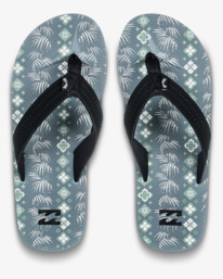 0 All Day Theme - Beach Flip-Flops for Men Green EBYL100019 Billabong