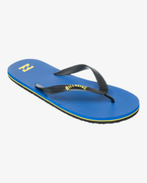 1 Tides Slice - Tongs de plage pour Homme Bleu EBYL100023 Billabong