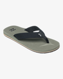 1 All Day Canvas - Chanclas para Hombre Verde EBYL100029 Billabong