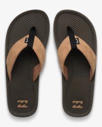 3 OffShore Impact - Chanclas para hombre Marron EBYL100033 Billabong