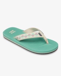 1 All Day Jacquard - Sandalias para Hombre Verde EBYL100043 Billabong