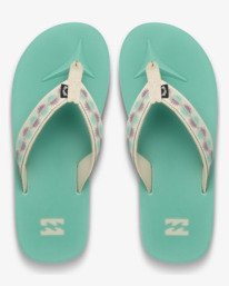 3 All Day Jacquard - Sandalen voor Heren Green EBYL100043 Billabong