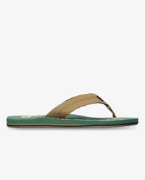 1 All Day Impact Print - Sandalen voor Heren Green EBYL100044 Billabong