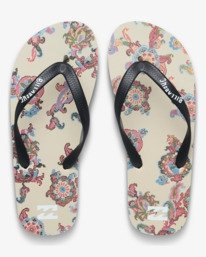 3 Tides - Flip-Flops for Men Beige EBYL100047 Billabong