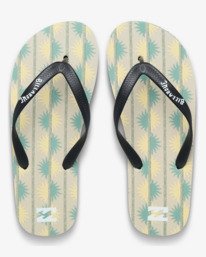 3 Tides - Flip-Flops for Men Green EBYL100047 Billabong