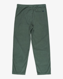 4 Larry - Pantalon à taille élastique pour homme Vert EBYNP00111 Billabong