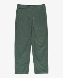 3 Larry - Pantalon à taille élastique pour homme Vert EBYNP00111 Billabong
