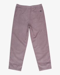 4 Larry - Pantalon à taille élastique pour Homme Gris EBYNP00111 Billabong