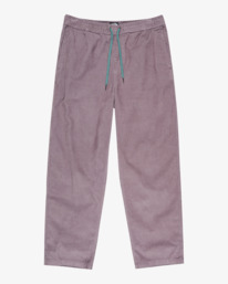 3 Larry - Pantalon à taille élastique pour Homme Gris EBYNP00111 Billabong