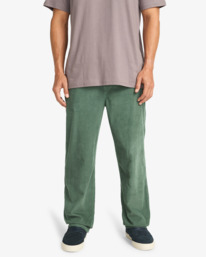 0 Larry - Pantalon à taille élastique pour homme Vert EBYNP00111 Billabong