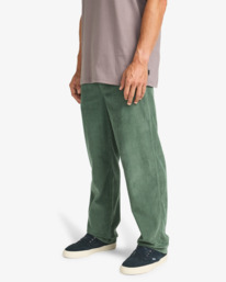 1 Larry - Pantalon à taille élastique pour homme Vert EBYNP00111 Billabong