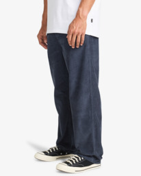 1 Larry Cord - Elasticated Waist Corduroy Trousers for Men Black EBYNP00111 Billabong