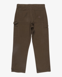 4 Bad Dog Workwear - Jeans d'inspiration Workwear pour Homme Marron EBYNP00114 Billabong