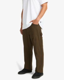 1 Bad Dog Workwear - Jeans d'inspiration Workwear pour Homme Marron EBYNP00114 Billabong
