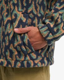 5 Boundary Re-Issue - Polaire demi-zip pour Homme Noir EBYPF03001 Billabong