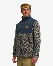 3 Boundary Re-Issue - Polaire demi-zip pour Homme Noir EBYPF03001 Billabong