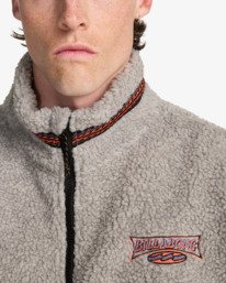 4 Tombstone - Polar con media cremallera para hombre Negro EBYPF03002 Billabong