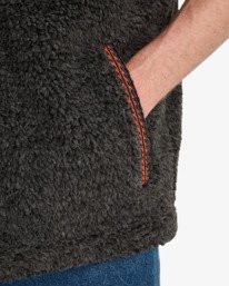 5 Tombstone - Polar con media cremallera para hombre Negro EBYPF03002 Billabong