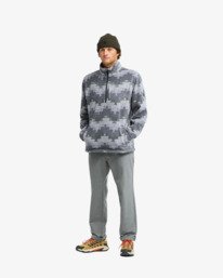 1 Boundary Mock Neck Gray EBYPF03003 Billabong