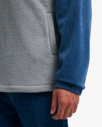 5 Space Lobster - Polaire demi-zip pour Homme Gris EBYPF03004 Billabong