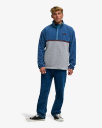 1 Space Lobster - Polaire demi-zip pour Homme Gris EBYPF03004 Billabong