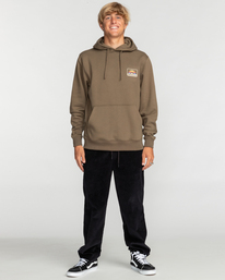 1 Walled - Kapuzenpulli für Männer Braun EBYSF00127 Billabong