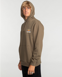 3 Walled - Kapuzenpulli für Männer Braun EBYSF00127 Billabong
