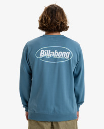 2 Foundation Cr - Sweater voor Heren Blue EBYSF00162 Billabong