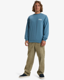 1 Foundation Cr - Pullover Sweatshirt for Men Blue EBYSF00162 Billabong