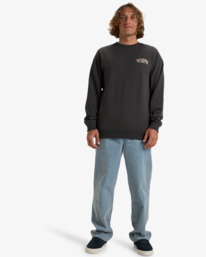 1 Foundation Cr - Pullover Sweatshirt for Men Black EBYSF00162 Billabong