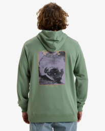 3 Foundation Po - Hoody voor Heren Green EBYSF00163 Billabong