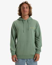 0 Foundation Po - Hoody voor Heren Green EBYSF00163 Billabong