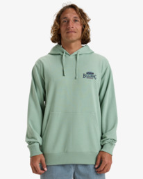 0 Foundation Po - Sweatshirt com capuz para Homem Azul EBYSF00163 Billabong