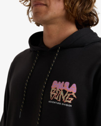 3 Compass - Pullover con cappuccio da Uomo Black EBYSF00164 Billabong