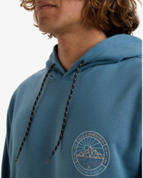 4 Compass - Pullover Hoodie for Men Blue EBYSF00164 Billabong