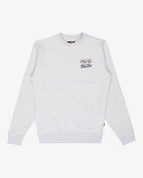0 Foundation Cr - Sweatshirt for Men Grey EBYSF00170 Billabong