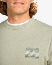 4 Foundation Cr - Sweatshirt for Men Green EBYSF00170 Billabong