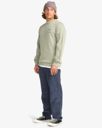 1 Foundation Cr - Sweatshirt for Men Green EBYSF00170 Billabong