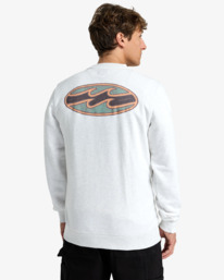 2 Foundation Cr - Sweatshirt for Men White EBYSF00170 Billabong