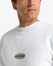 4 Foundation Cr - Sweatshirt for Men White EBYSF00170 Billabong