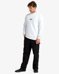 1 Foundation Cr - Sweatshirt for Men White EBYSF00170 Billabong