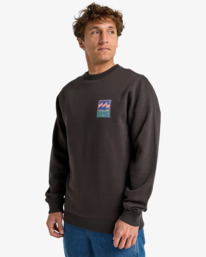 3 Foundation Cr - Sweatshirt für Männer Schwarz EBYSF00170 Billabong