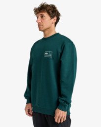 3 Compass Cr - Felpa da Uomo Green EBYSF00172 Billabong